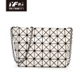 Bolsos de cadena geométrica para mujer bolso bandolera de lujo