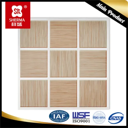 Decorative Perforated Lay In Ceiling Tiles , 60x60 Aluminum Ceiling Tiles