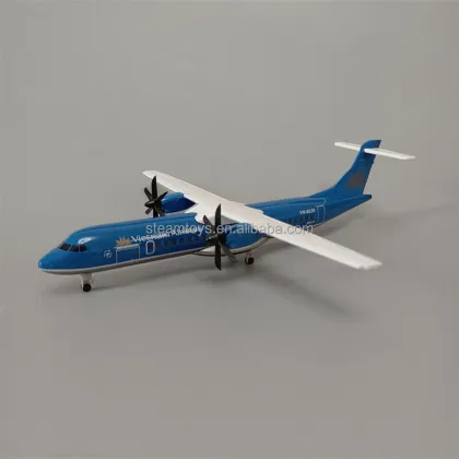 Precision Airplane Scale Models: Vietnam's ATR Aircraft in Diecast Metal with Landing Gears - Wholesale Options