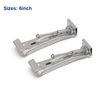 Aluminum 6 Inch K-Style Hidden Gutter Hanger