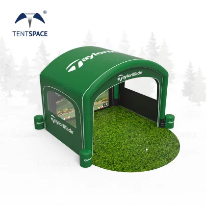 Inflatable Golf Tent Simulator: New Arrival Indoor Golf Enclosures