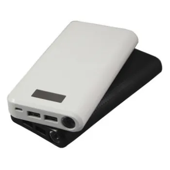 6000/176000/20800mAh LED Light Up Power Bank with Visible Screen