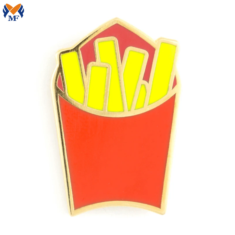 Metal Custom Fries Pin