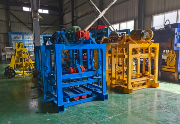ZCJK QTJ4-40 block machine plus JW350 mixer