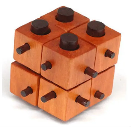 Kongming Wooden Lock Educational toy