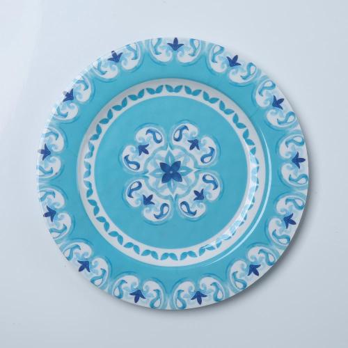 melamine round dessert plate for all serving usage