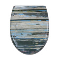 Duroplast Soft Close Toilet SeatBlue-gray woodgrain