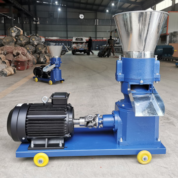 Biomass Pellet Machine: Small Flat Die Feed Pellet Machine for Chicken, Duck, and Fish Feed