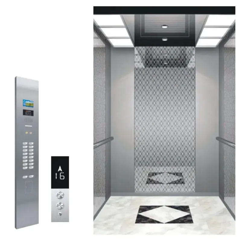 2000kg AC VVVF Machine Room Passenger Elevator for Persons and Cargo