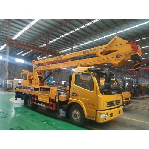 18 meters high working truck folding lift truck