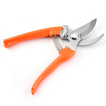 Stainless Steel Curved Head Pruning Shears - Multifunctional Garden Tool