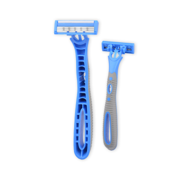 Extra Long Handle Triple Blade Razor