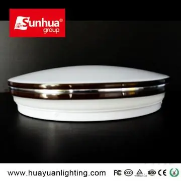 Grain Silver Ring Cover High Luminous Flux  LED Ceiling light SMD2835