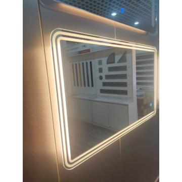 Prostokątne lustro łazienkowe LED MC16 (R50)