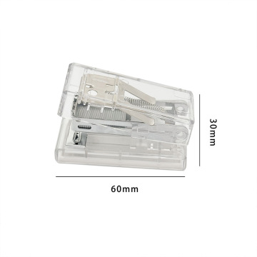 Korean Creative Mini Stapler Set - Office Stationery Manual Staplers with Plastic Material