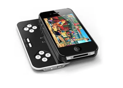 Portable Iphone 4 Bluetooth Keyboards Of Apple Iphone Slide Out Game Controller Joystick