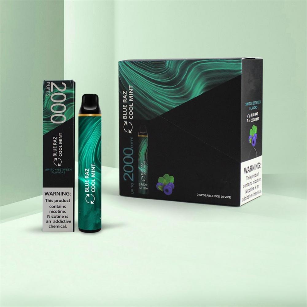 Disposable Vape E-Cigarette 2000puffs Atomizer