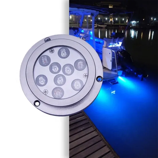 High Power RGB 12V/24V Underwater Marine Lights for Boats and Yachts