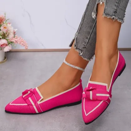 Women's Summer Fly-Woven Breathable Flat Shoes