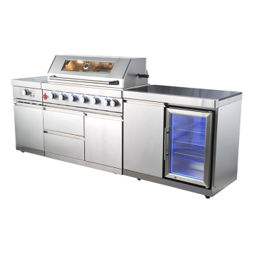 BBQ Kitchen Luaran Keluli Tahan Karat 18 inci