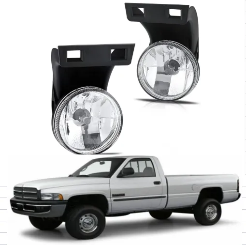 Waterproof Fog Light Ponyan Pentair for 06-08 Dodge Ram 1500 & 06-09 Dodge Ram 2500/3500 94-01