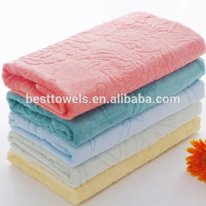 jacquard bamboo towel