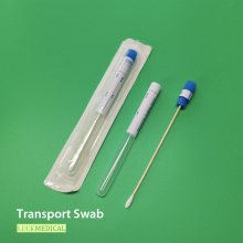 Транспортировка мазона в трубке деревянной палочки хлопковой наконечник