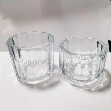 glass candle jars with lids customized candle holders