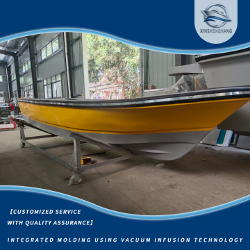 Bot Laju Rekreasi FRP untuk Pengembaraan Memancing