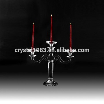 2017Top Quality K9 Crystal Candle Holders For Weddings