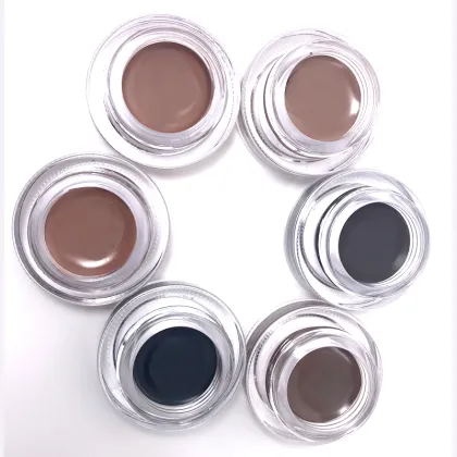2020 Organic Gel Brown Eyebrow Cream - Waterproof & Natural Look