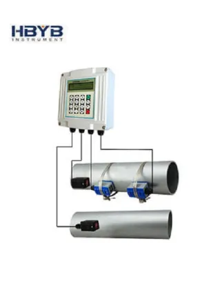 Wall Mounted Ultrasonic Flow Meter, Flowmeter For Industrial