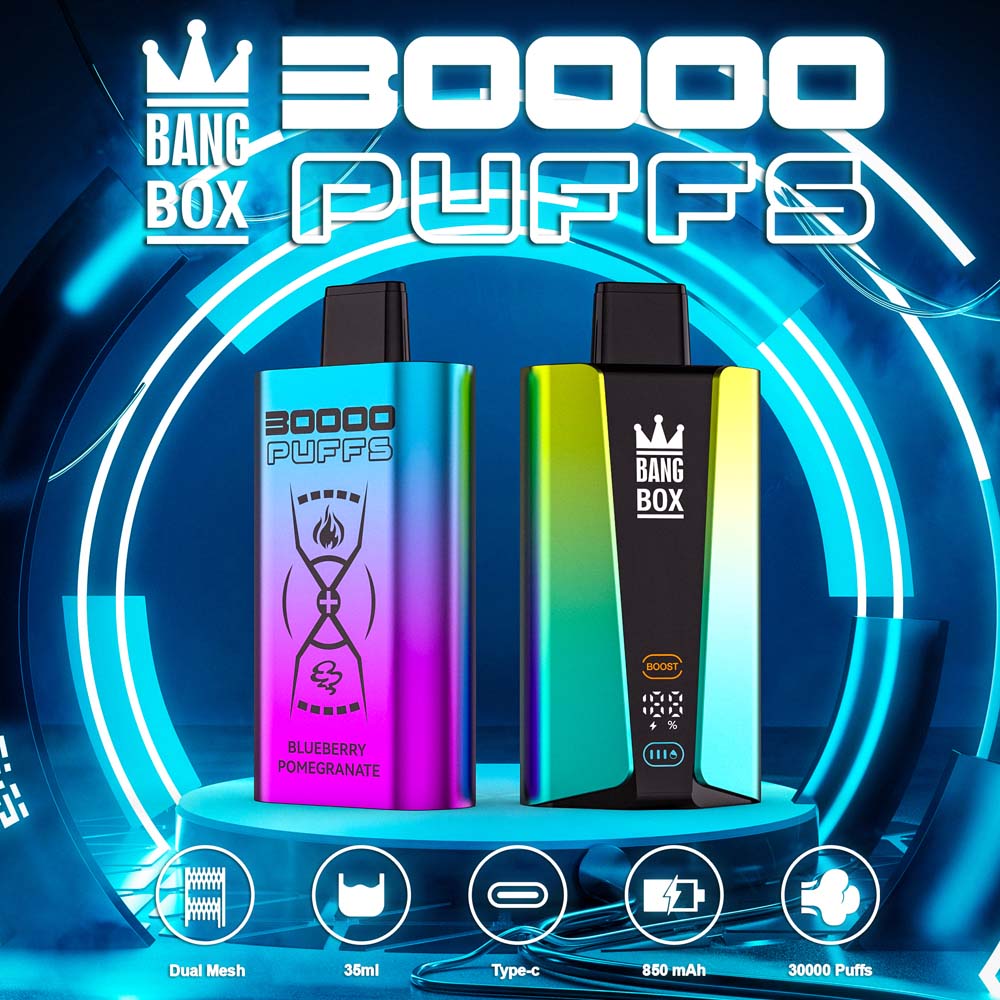 bang box 30000 puffs double flavors