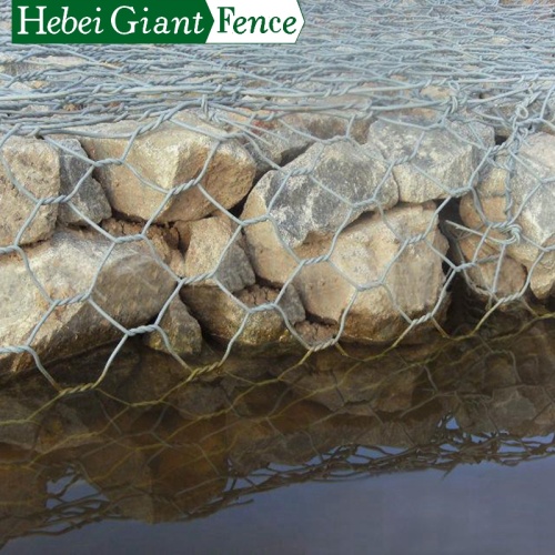 Cesta de piedra galvanizada sumergida caliente / cajas / cajas de Gabion