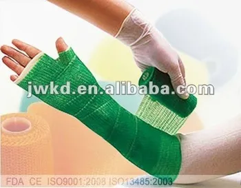 Standard fiberglass cast