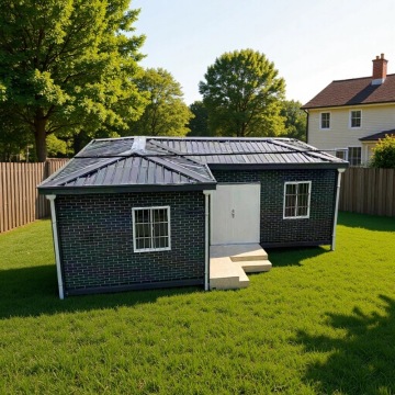 Custom Foldable Container Office with Four-Slope Roof