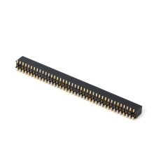 Encabezado femenino SMT 1.27 mm doble fila 100p