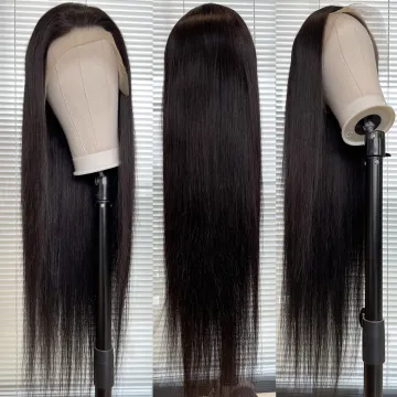 150% density glueless 13*6 transparent lace wig, pre plucked transparent lace frontal wig, invisible hd 13*6 lace front wigs