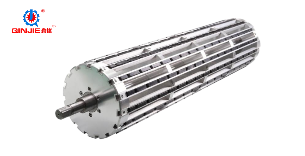 Eixo pneumático modular de haste passante de 12 polegadas