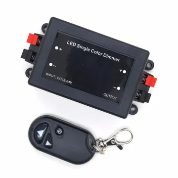 DC12V/24V RF Wireless Remote Dimmer for Single Color LED Strip Lights