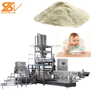 Baby Cereal Powder Food Making Machine Production Plant