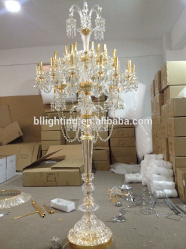 Nice beauty chandelier modern wedding decor floor lamp