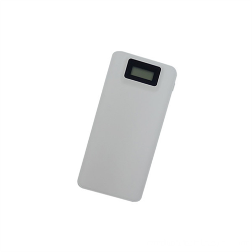 Square Dual USB Power Bank External Led