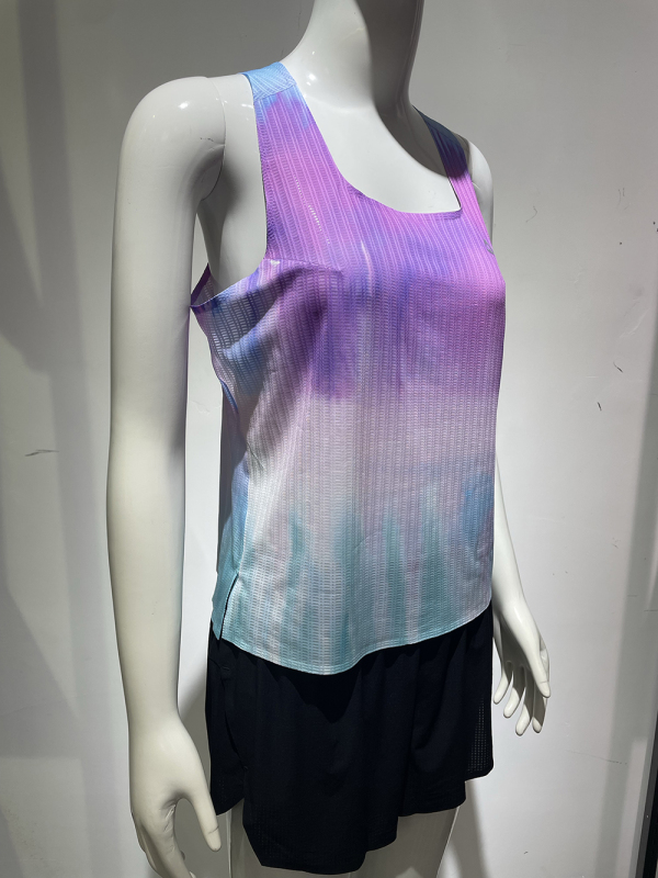 Sublimation Sports Vest Running Vest Quick Dry Marathon Training Vest