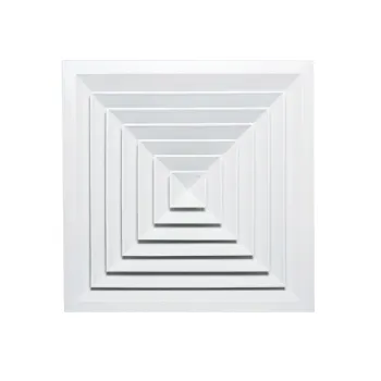 ABS HVAC Adjustable Return Air Ceiling Air Grille
