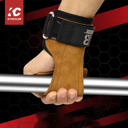 Leather Weightlifting Gloves for Gymnastics and Fitness Training