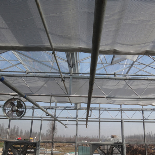 External and Internal Sun Shading for Greenhouse