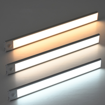 USB Rechargeable Magnetic Wall Motion Sensor Night Lamp