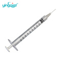 transparent cosmetic 1ml beauty syringe for fillers