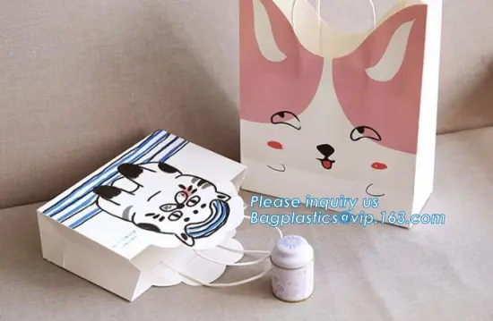 kraft paper shopping bag colored paper gift bag, drink carry bags with gift liquor wine bags paper, handmade jewelry gift Paper